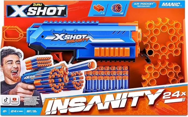 X-SHOT Insanity-Manic, (ZUR36603)